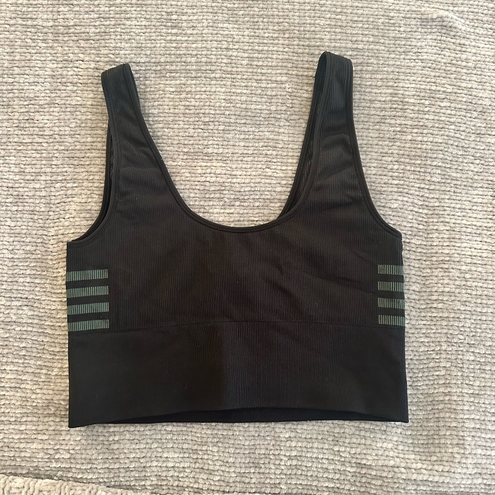 Outdoor Voices Ribbed Longline Bra